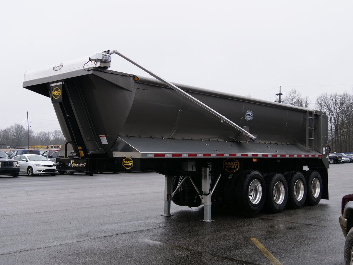 Steel Half Round Frame Type Dump