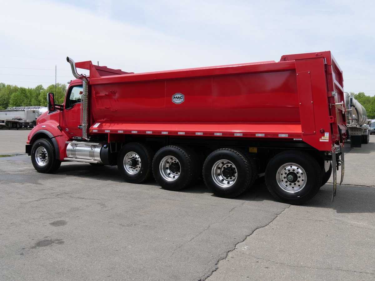 Steel 22 Radius Straight Truck Dump Body