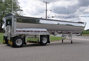 Aluminum Half Round Dump Trailer