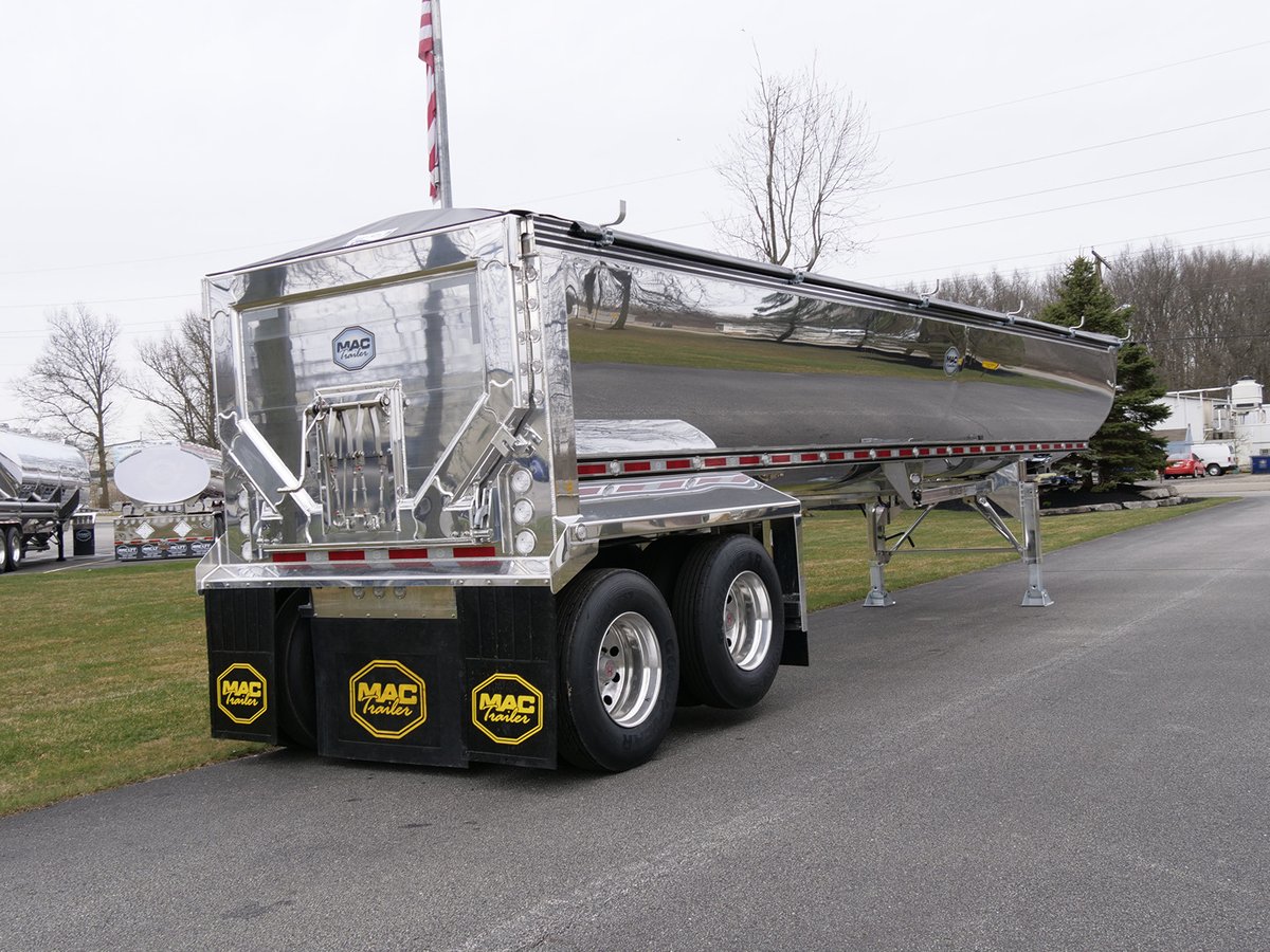 Aluminum Half Round Dump Trailer